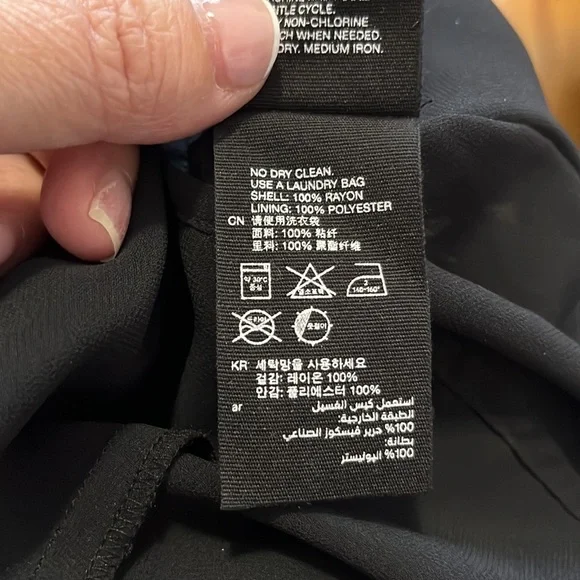 & OTHER STORIES FLORAL PRINTED RUFFLE BIB MIDI DRESS - Picture 14 of 15